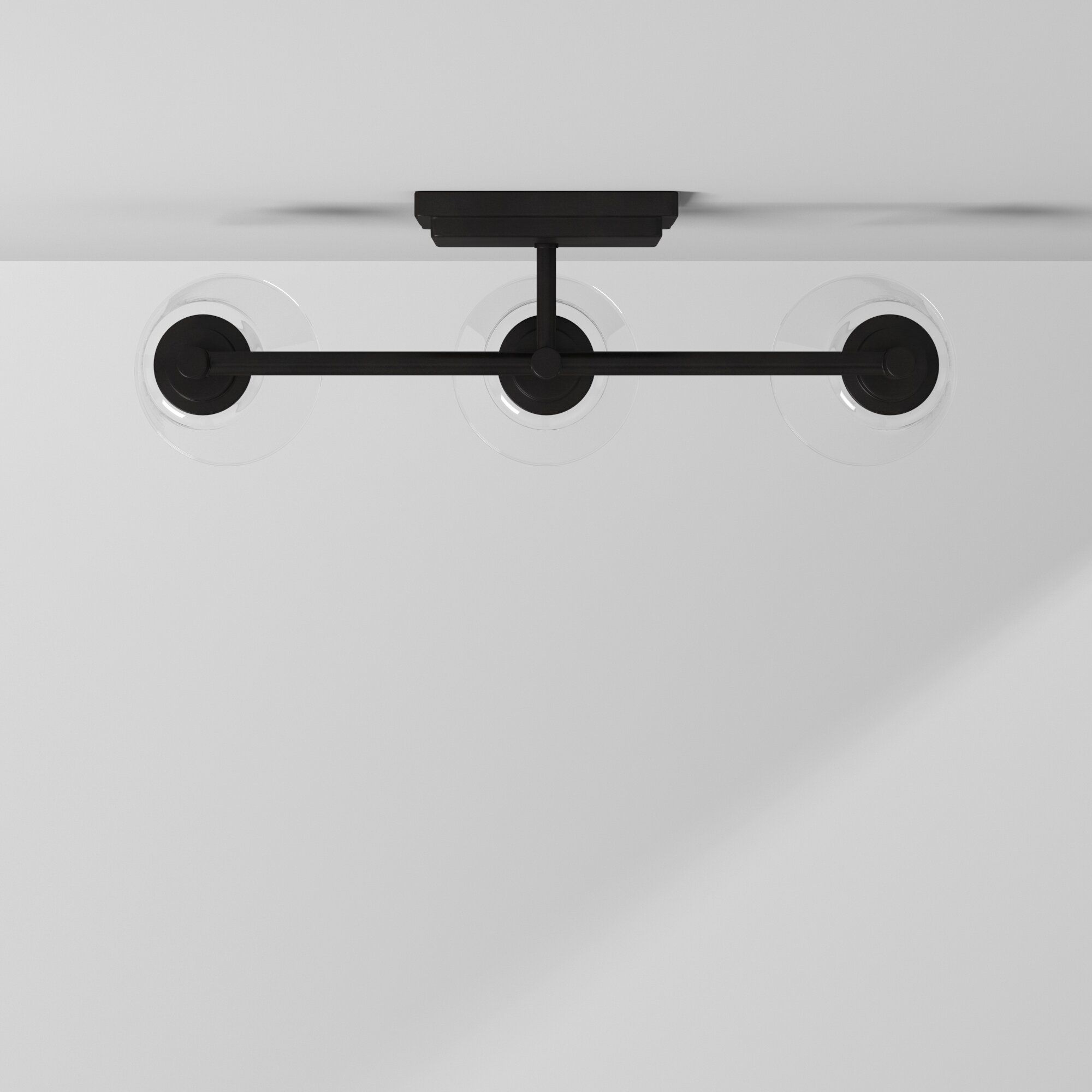 Image 6 Westin 22 1/2" Wide Matte Black 3-Light Bath Light more views