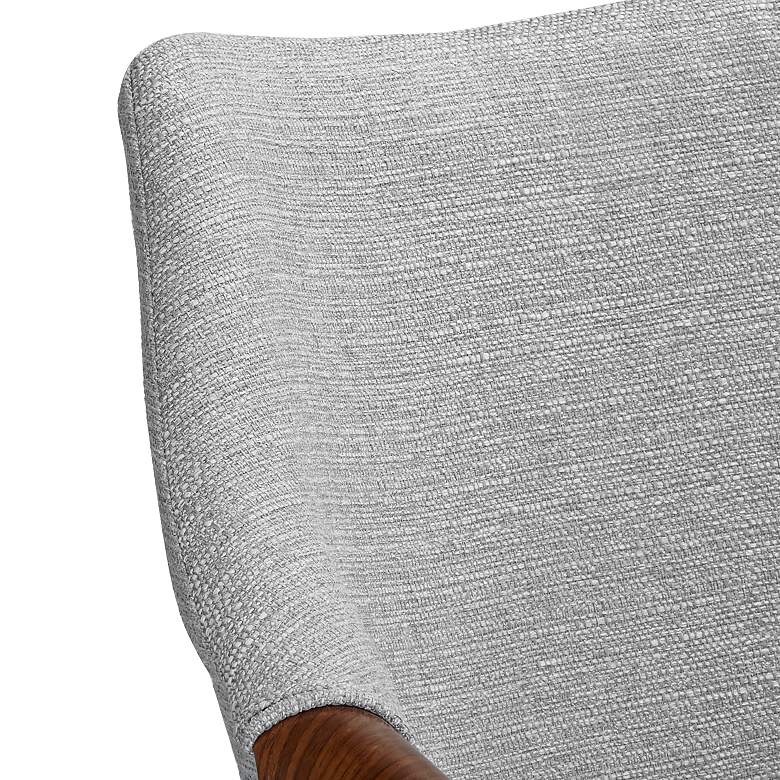 Image 5 Westin Gray Fabric and Beech Wood Dining Chair more views