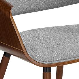 Image5 of Westin Gray Fabric and Beech Wood Dining Chair more views