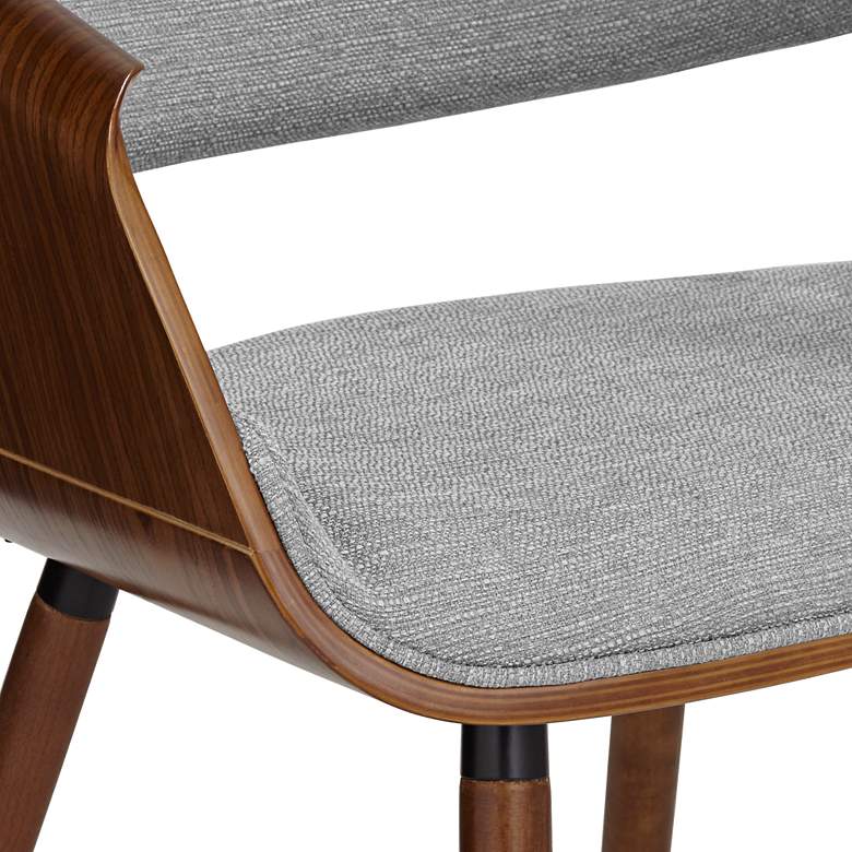 Image 5 Westin Gray Fabric and Beech Wood Dining Chair more views
