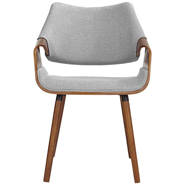 Image 7 Westin Gray Fabric and Beech Wood Dining Chair more views