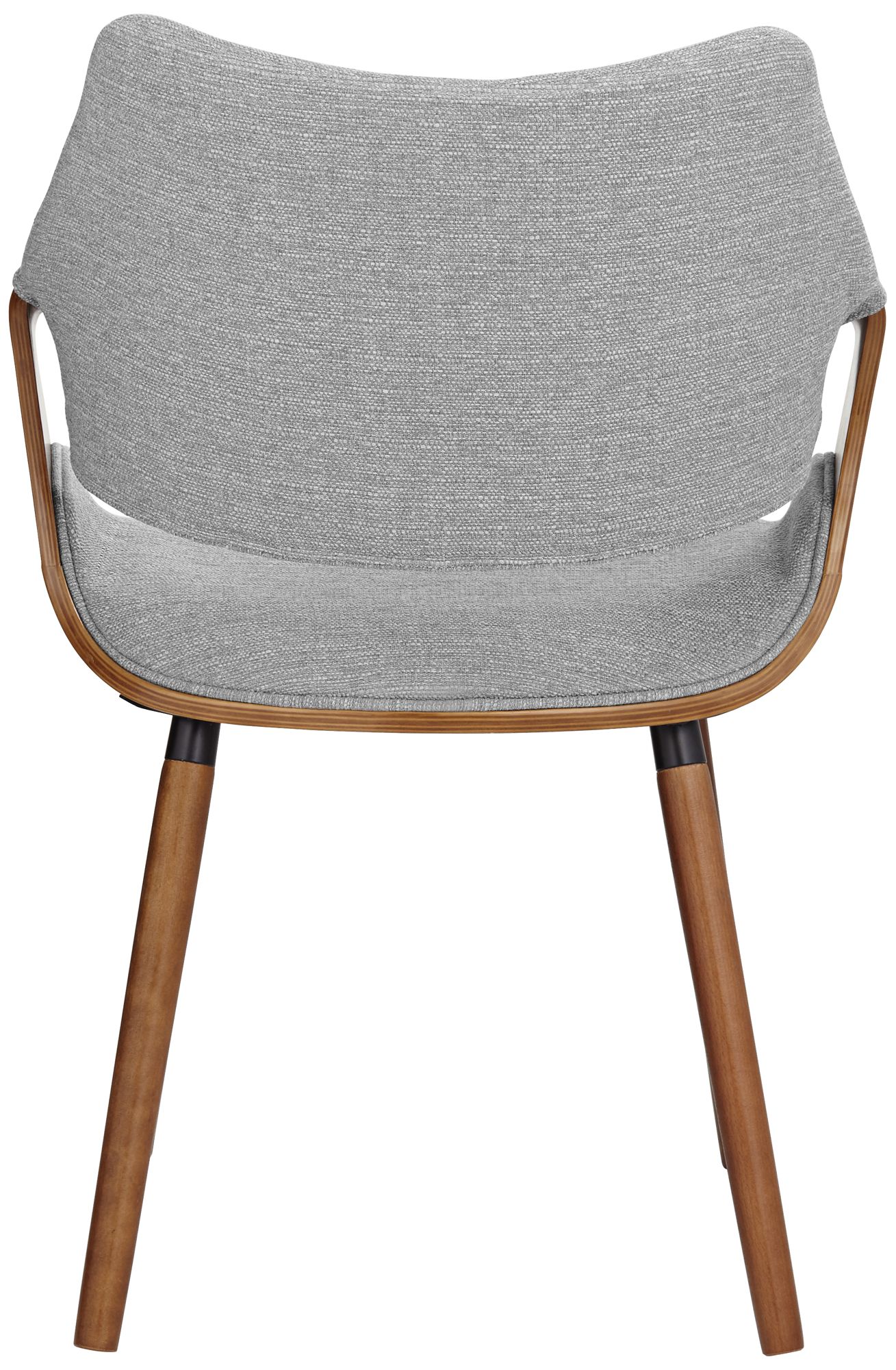 Westin Gray Fabric Dining Chairs Set of 2 in scene