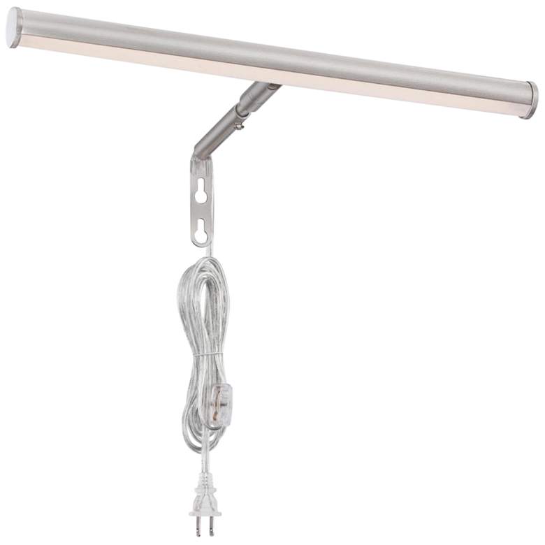Image 3 Westinghouse 14 1/2"W Brushed Nickel Plug-In Picture Light more views