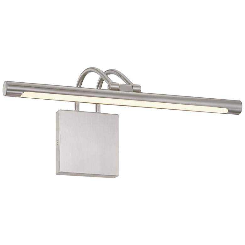 Image 2 Westinghouse 17"W Brushed Nickel Direct Wire Picture Light