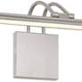 Westinghouse 17"W Brushed Nickel Direct Wire Picture Light in scene
