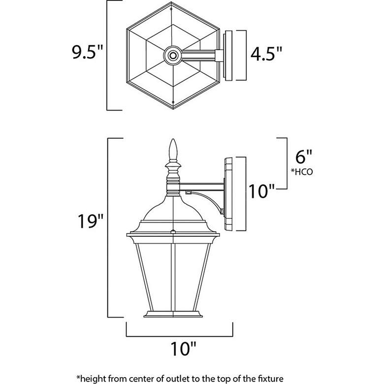 Image 2 Westlake LED E26-Outdoor Wall Mount more views