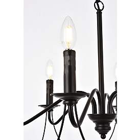 Image5 of Westley 6 Lts Pendant In Black more views