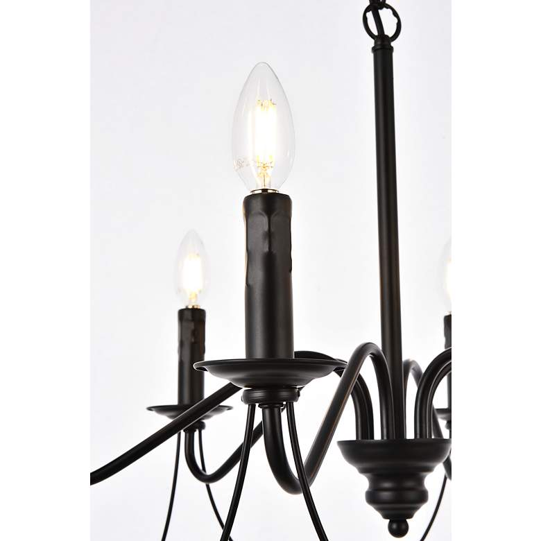 Image 5 Westley 6 Lts Pendant In Black more views