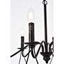5_Westley 6 Lts Pendant In Black more views