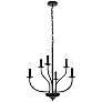 2_Westley 6 Lts Pendant In Black
