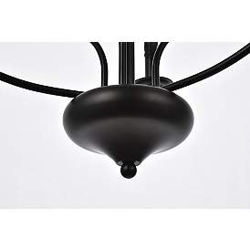 Image5 of Westley 6 Lts Pendant In Black more views