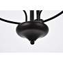 5_Westley 6 Lts Pendant In Black more views