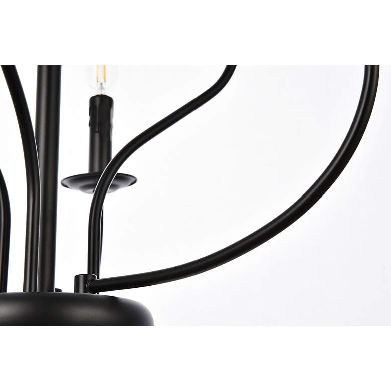 Image 7 Westley 6 Lts Pendant In Black more views