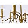 6_Westley 6 Lts Pendant In Brass more views