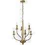 2_Westley 6 Lts Pendant In Brass