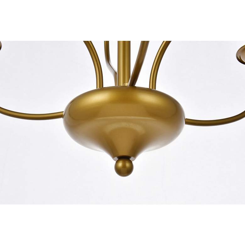 Image 5 Westley 6 Lts Pendant In Brass more views