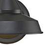 Westley 8 1/2" High Black LED Outdoor Wall Light Set of 2