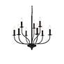 5_Westley 9 Lts Pendant In Black more views