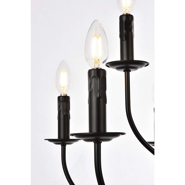 Image 6 Westley 9 Lts Pendant In Black more views