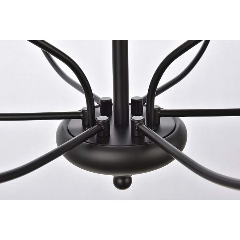 Image 7 Westley 9 Lts Pendant In Black more views