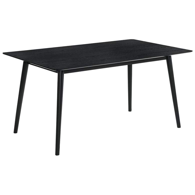 Image 1 Westmont 59 in. Rectangular Dining Table in Black Wood