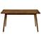 Westmont 59 in. Rectangular Dining Table in Walnut Wood