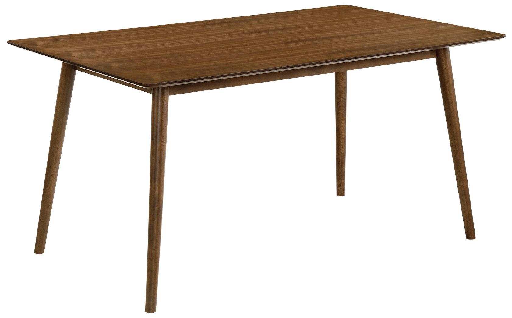 Image 6 Westmont and Azalea 5 Piece Dining Set in Orange and Walnut Wood more views