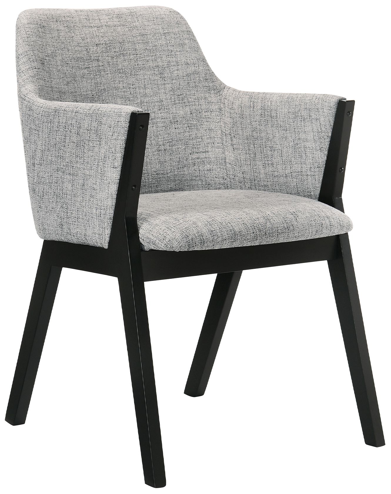 Image 3 Westmont and Renzo 5 Piece Dining Set in Grey and Black Wood more views