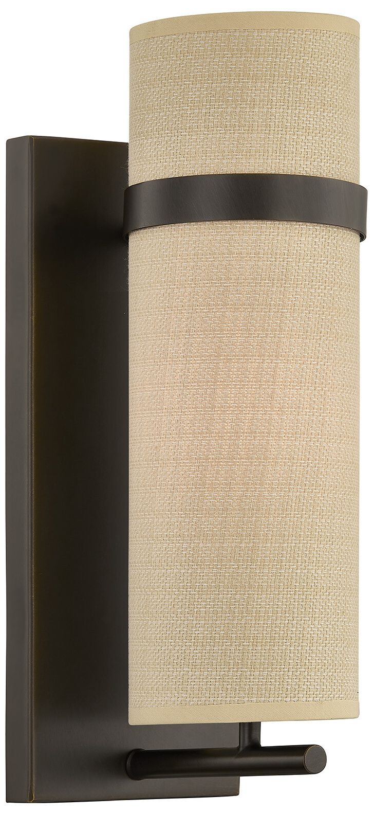 Weston 1-Light Wall Sconce in Mediterranean Bronze by Dann Foley