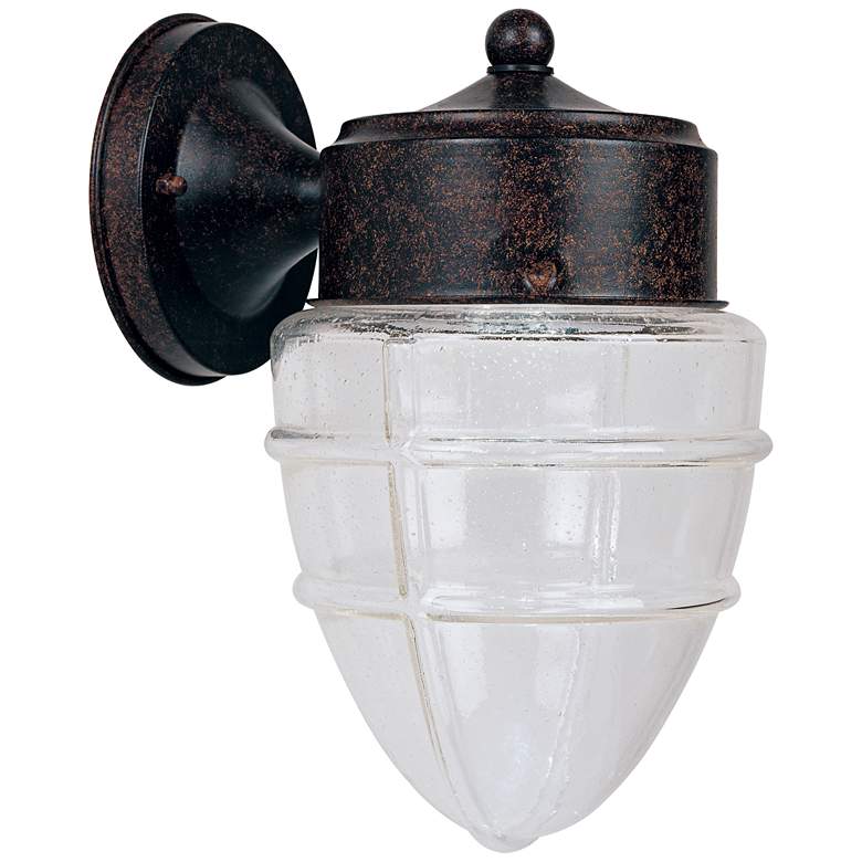Image 1 Weston 10 1/2 inch High Chesnutt LED Outdoor Wall Light
