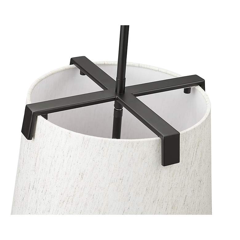 Image 7 Weston 13" Wide Matte Black Pendant Light more views