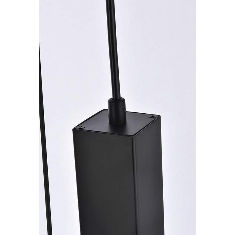 Image 7 Weston 16" Wide Black LED Multi-Light Pendant more views