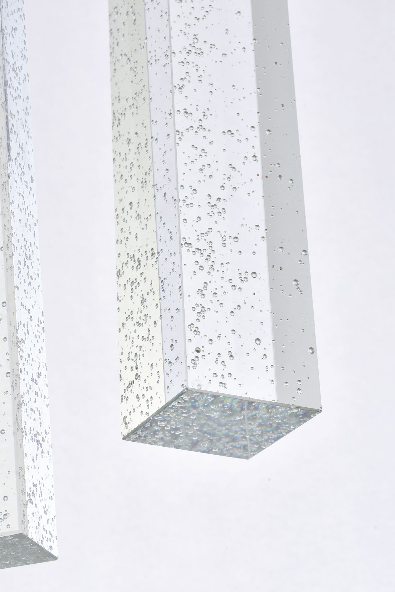 Weston 16" Wide Chrome Crystal Multi-Light Pendant in scene