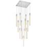 2_Weston 26" Wide Chrome LED Multi-Light Pendant