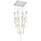 Weston 26" Wide Chrome LED Multi-Light Pendant