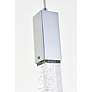 6_Weston 26" Wide Chrome LED Multi-Light Pendant more views