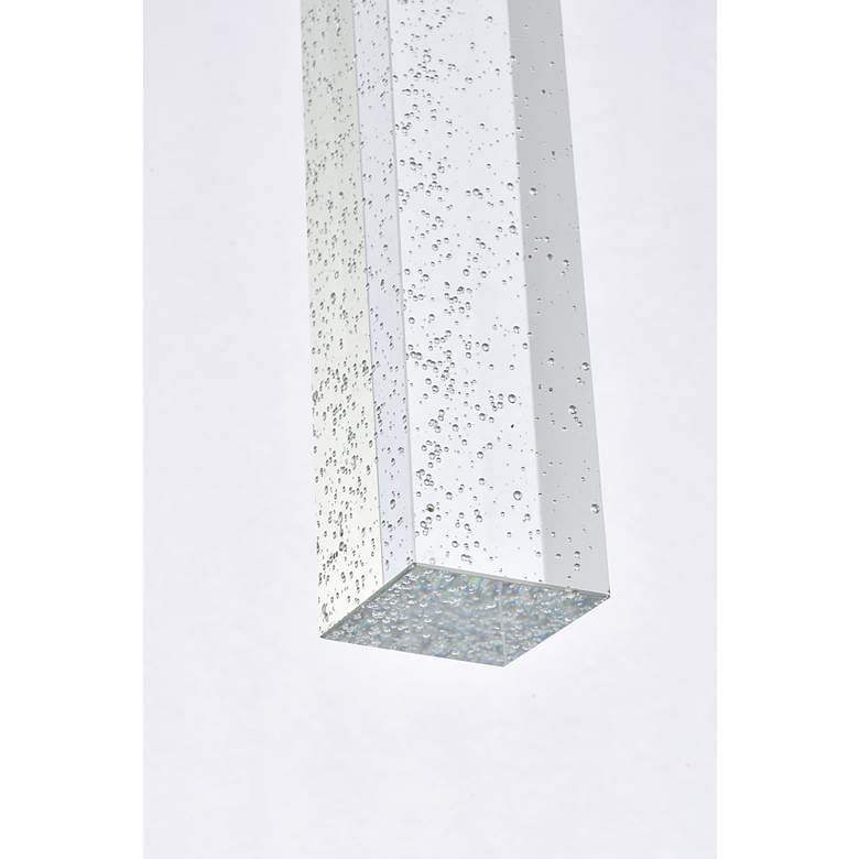 Image 7 Weston 36" Wide Black and Crystal Multi-Light Pendant more views