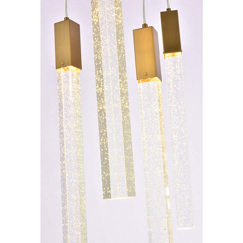 Image 4 Weston 36 Lts Pendant In Satin Gold more views