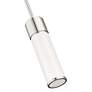 6_Weston 4 3/4" Wide Polished Nickel Cylinder Mini Pendant more views