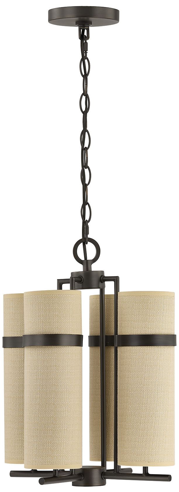 Image 2 Weston 4-Light Chandelier in Mediterranean Bronze by Dann Foley more views