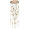 Weston 42" Wide Satin Gold 25-Light LED Pendant