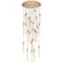 Weston 42" Wide Satin Gold 25-Light LED Pendant