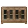 Weston 56" Wide Large 4-Door Wood Cabinet