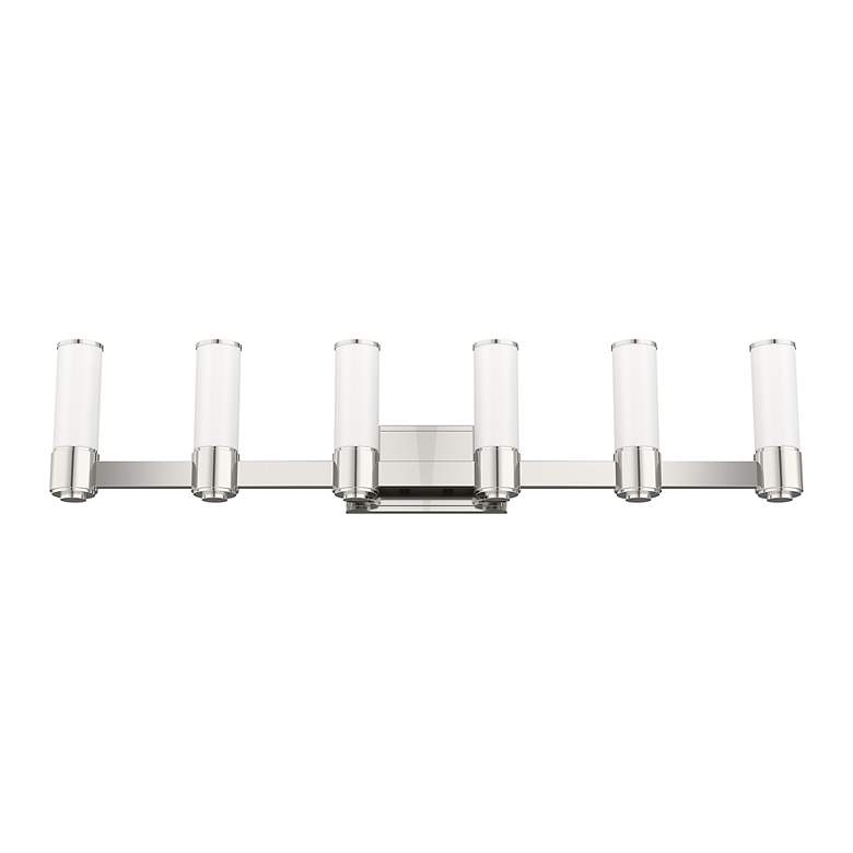 Image 3 Weston 6 Light Polished Nickel ADA Wall Sconce more views