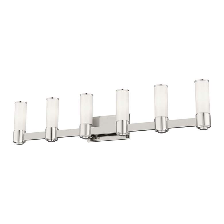 Image 6 Weston 6 Light Polished Nickel ADA Wall Sconce more views