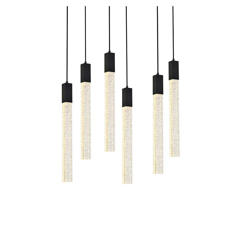 Image 3 Weston 6 Lts Pendant In Black more views