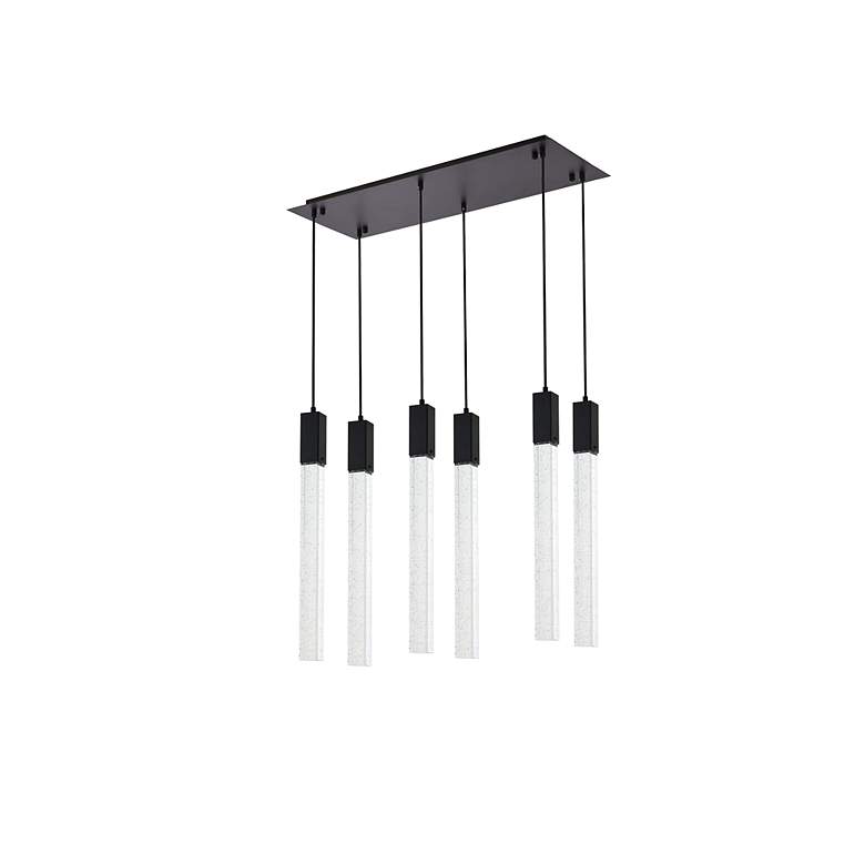 Image 7 Weston 6 Lts Pendant In Black more views