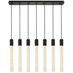 Weston 7 Lts Pendant In Black
