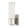 3_Weston 9 1/2" High Modern Polished Nickel Wall Sconce Light more views