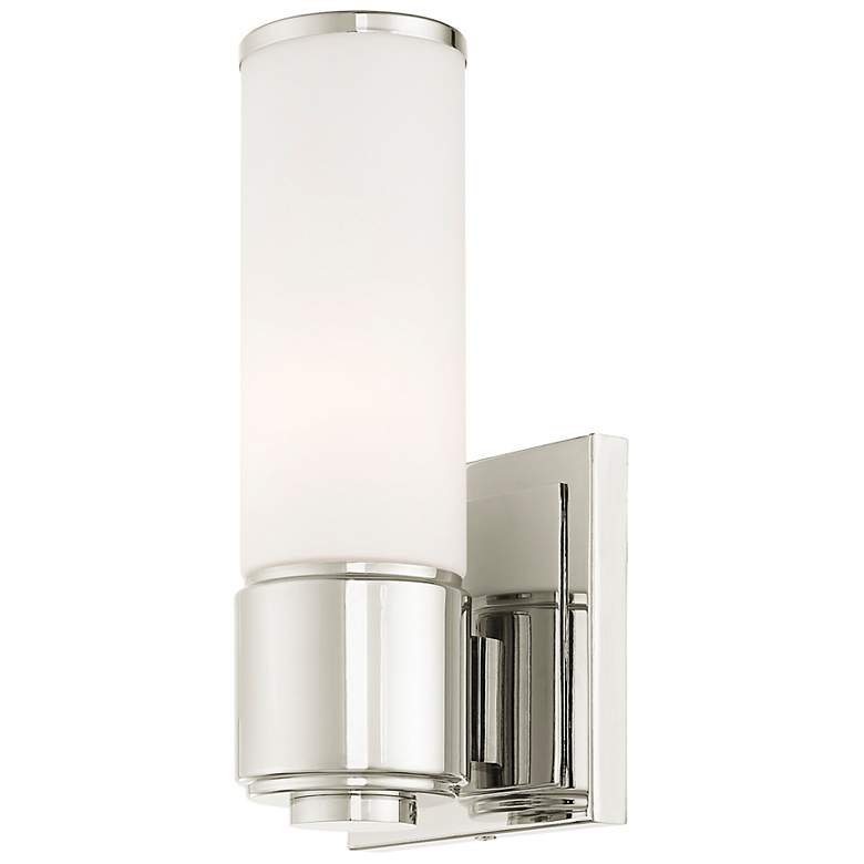 Image 5 Weston 9 1/2" High Modern Polished Nickel Wall Sconce Light more views